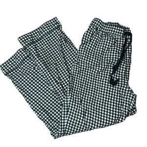 LAKE forrest green checkered Cotton Flannel Pajama lounge pants Men’s Large